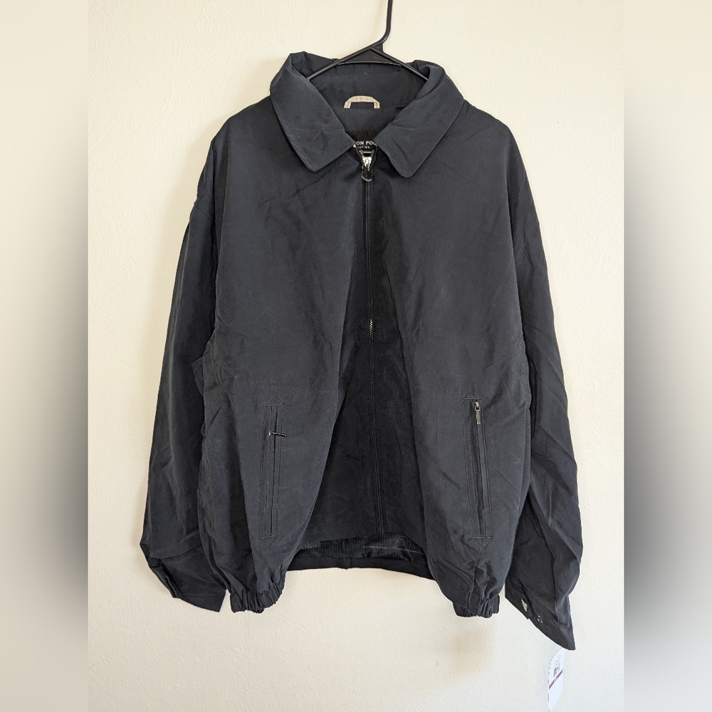 NWT London Fog Men's Auburn Zip Front Golf Jacket Size 2XL